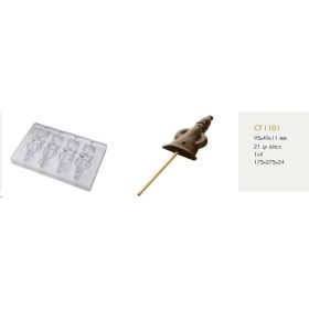 CF1101 bonbon forma pálcás mikulás 21gr