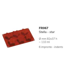 FR067 Szilikon forma STAR