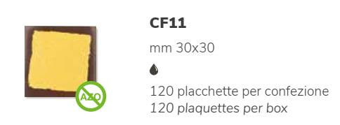 CF11 Csokoládé pasztilla 120 db/cs