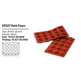 SF027 Szilikon forma PETIT FOURS