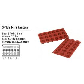 SF132 Szilikon forma MINI FANTASY