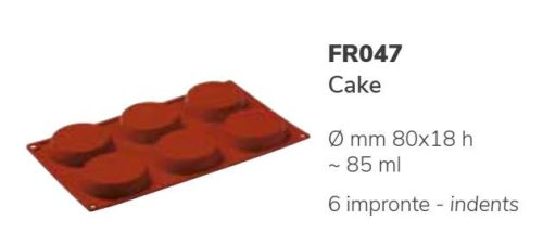 FR047 Szilikon forma CAKE