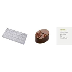 CF0501 bon bon forma 9gr ováli34x25x12mm