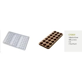 CF0809 bonbon forma táblás 100gr