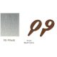 90-P9645 Csokoládé forma PE
