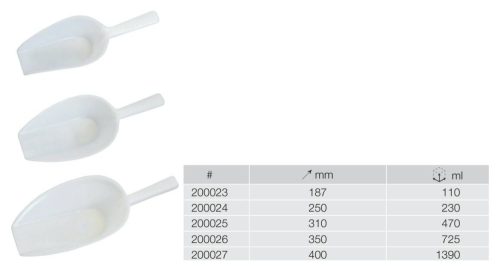200025 Lapát adagoló 470 ml műa.