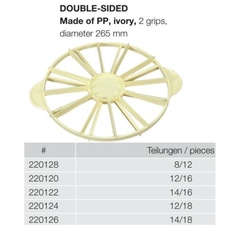 220120 12-16 Tortabeosztó műa. átm265mm