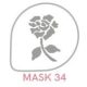 MASK34 Sablon szóró 260mm