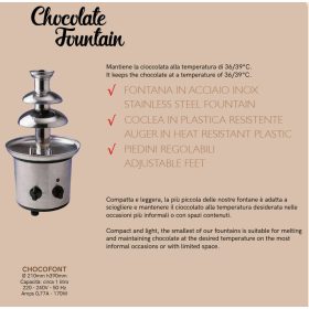 Chocofont  csokiszökőkút