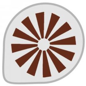 M7 Sablon szóró 260mm