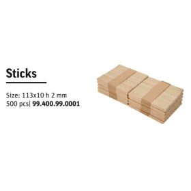 Jégkrémpálcika 113x10x2mm 50 db / csomag