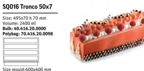 SQ016 Szilikon forma TRONCO