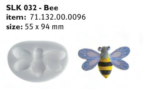 SLK032 Cukor és marcipán mintázó forma BEE