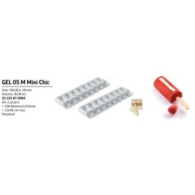 GEL05M Jégkrémf. Chic Mini 38ml 16db/f
