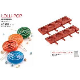 LOLLI POP szilikon nyalóka forma