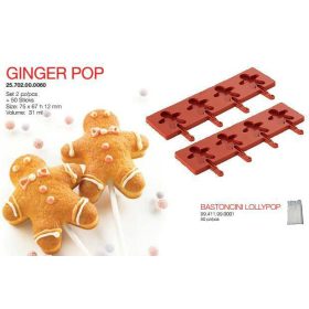 POP02 szilikon forma Ginger pop