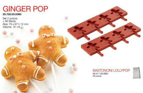 POP02 szilikon forma Ginger pop