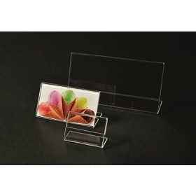 Plexi árjelző 6x10 cm