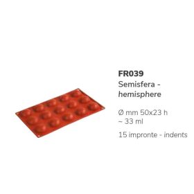 FR039 Szilikon forma SEMISFERA