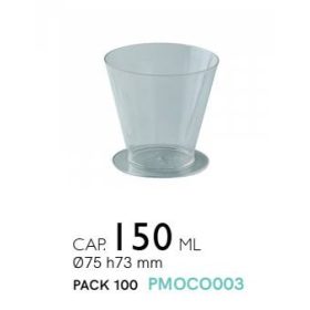 PMOCO003 Pohár desszerthez150ml 100db/cs