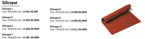 SILICOPAT1 Szilikon lap 600x400 mm