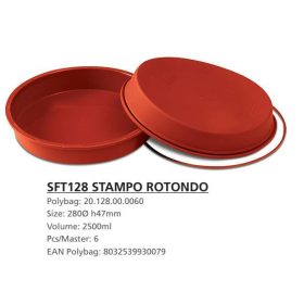 SFT128 Szilikon forma STAMPO ROTONDO