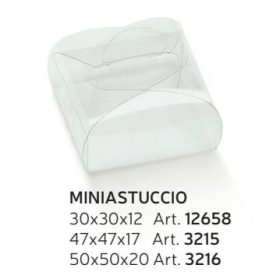 3216 bonbon doboz 50x50x20mm átlátszó