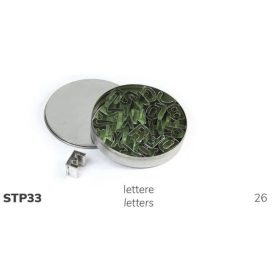 STP33 mintázó betűk rm. 26db/cs