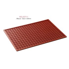 RELIEF11 tapis Szilikon tapéta szögletes