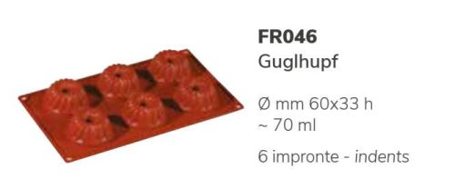 FR046 Szilikon forma GUGLHUPF