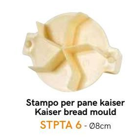 STPTA 6 Császárzsemle mintázó 8cm