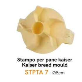 STPTA 7 Császárzsemle mintázó 8cm