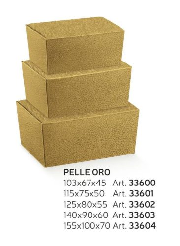 33600 Bonbon doboz pelle oro ballottini