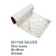 M1199SILVER Ezüst lap 8x8cm 25db/cs