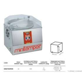 MINITEMPER Csokoládé temperáló
