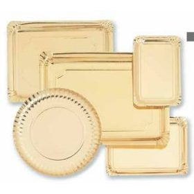 Papírtálca arany 28x36cm 100db/cs