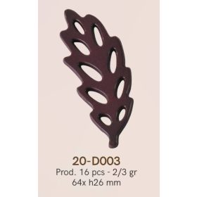 20-D003 Csokoládé sablon 16db/forma