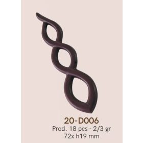 20-D006 Csokoládé sablon 18db/forma