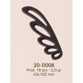 20-D008 Csokoládé sablon 18db/forma