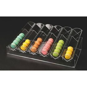 Plexi macarontartó 6 részes