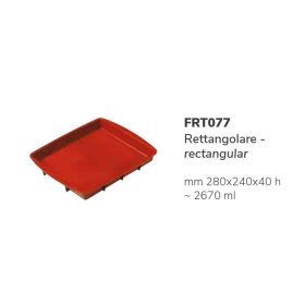 FRT007 Szilikon forma RECTANGULAR