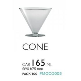 PMOCO005 Pohár desszerthez 165ml 100db/cs