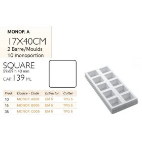 MONOP A005 Desszert forma 10db/f