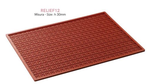 RELIEF12 tapis Szilikon tapéta