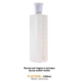 FLACONE Skálázott szögletes flakon 1000ml