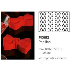 PX052 Szilikon formai 20db/f. 100x52x35mm papillon