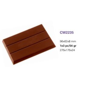 2235 Bonbon forma 96x62x8mm 54gr.