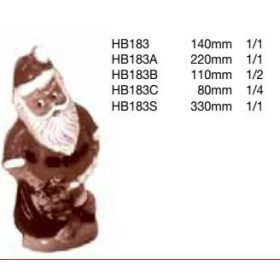 HB183B Öntőforma kapcsos télapó 110mm