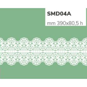 SMD04A Cukorfátyol csipkeforma 39x80cm