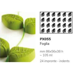 PX055 Szilikon forma 24db/f. 86x56x38mm foglia